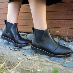 Sorel Harlow Chelsea Waterproof Wedge Booties
